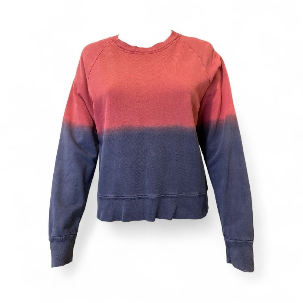 Splits59 Red and Blue Crew Neck Sweater